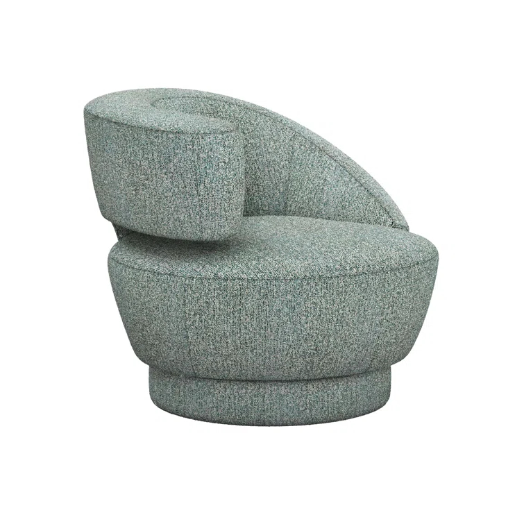 Arabella Upholstered Swivel Accent Chair