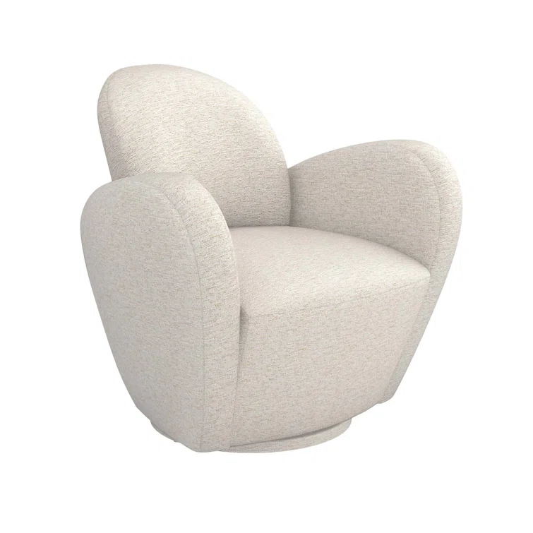 Miami Upholstered Swivel Armchair