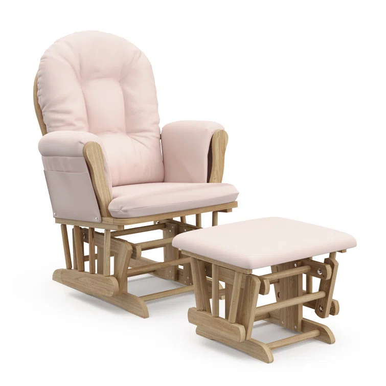 Hoop Glider with Ottoman