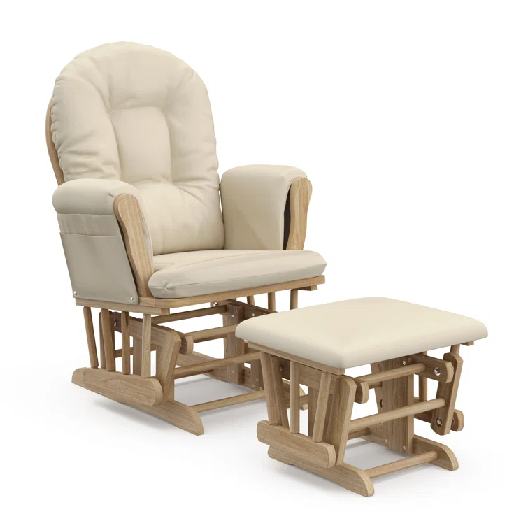 Hoop Glider with Ottoman