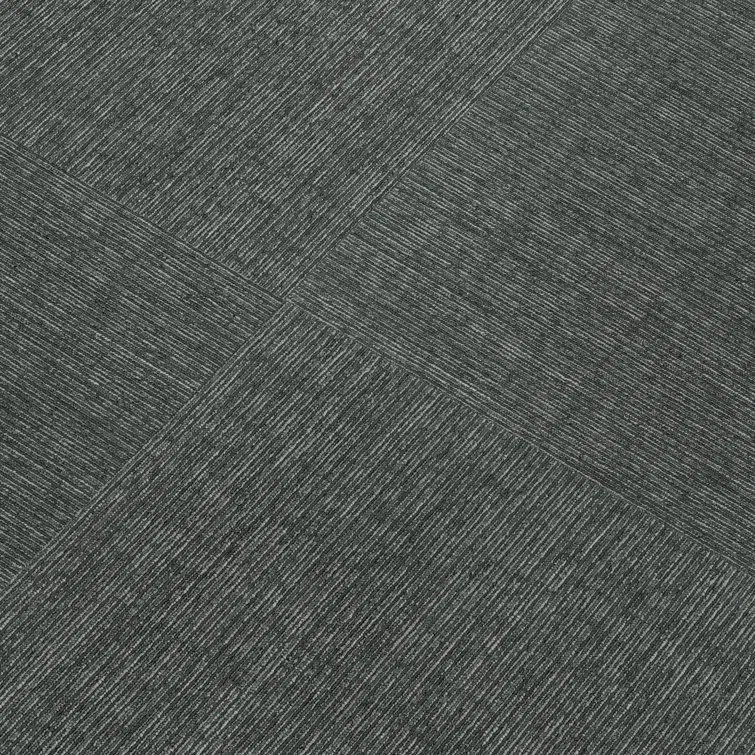 Mohawk Basics 24" x 24" PET Fiber Carpet Tiles (96 sqft per carton-24 Tiles)