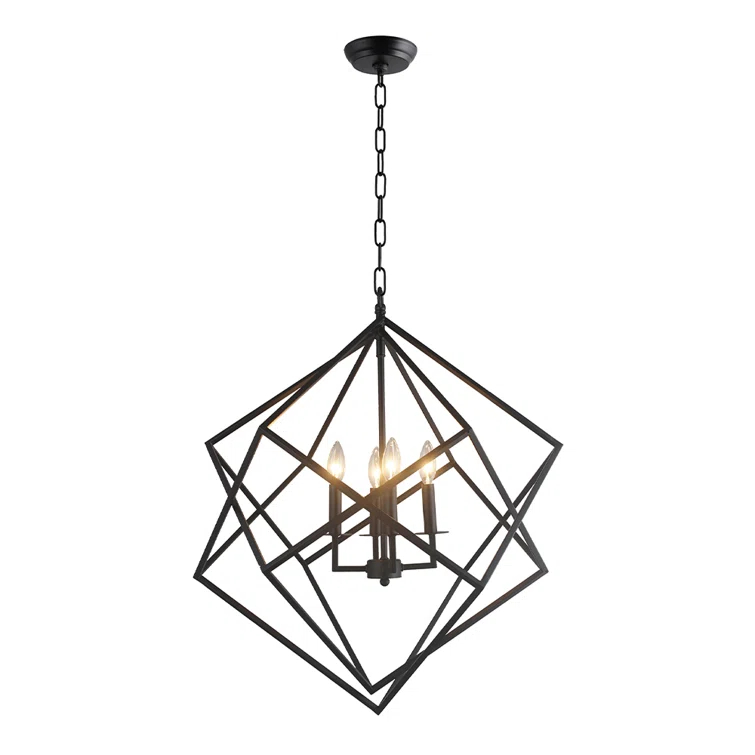 LITTLE TREE 4 - Light Dimmable Geometric Chandelier