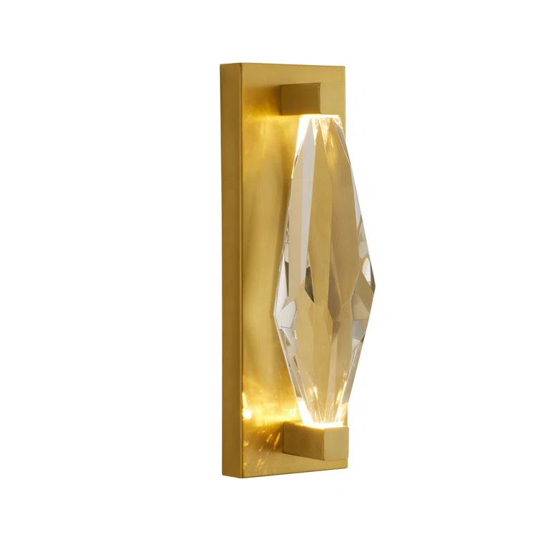 Maisie 15" Antique Brass and Bronze Outdoor LED Sconce