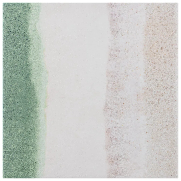 Matter Canvas 6" x 6" Porcelain Stone Look Floor and Wall Tile