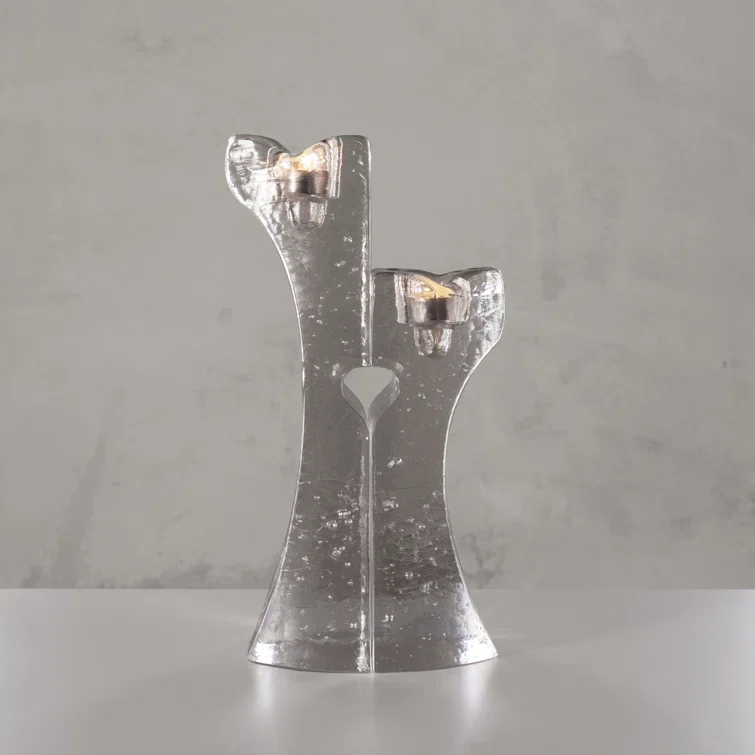 Kosta Boda Connect 8.625'' H Glass Tabletop Candlestick