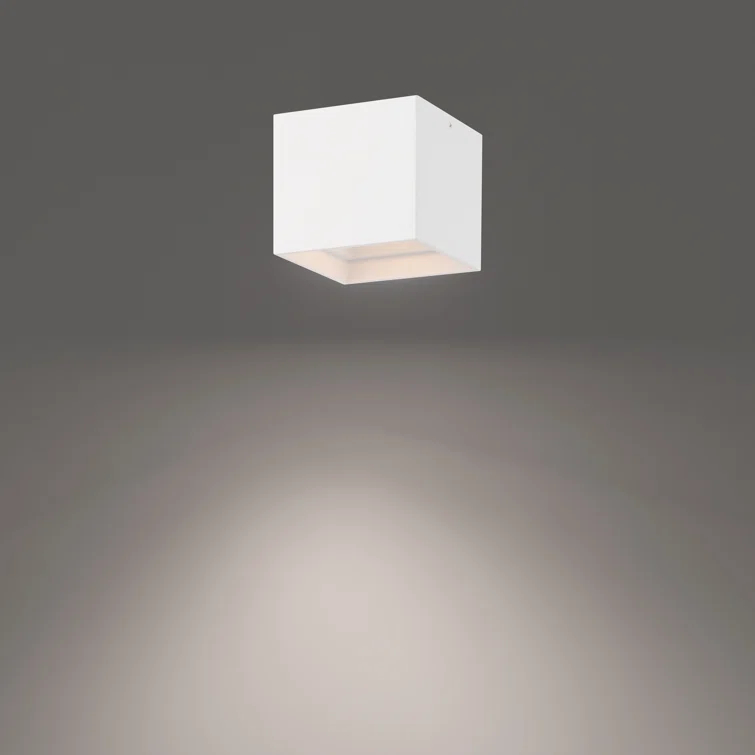 Downtown Glass LED Flush Mount