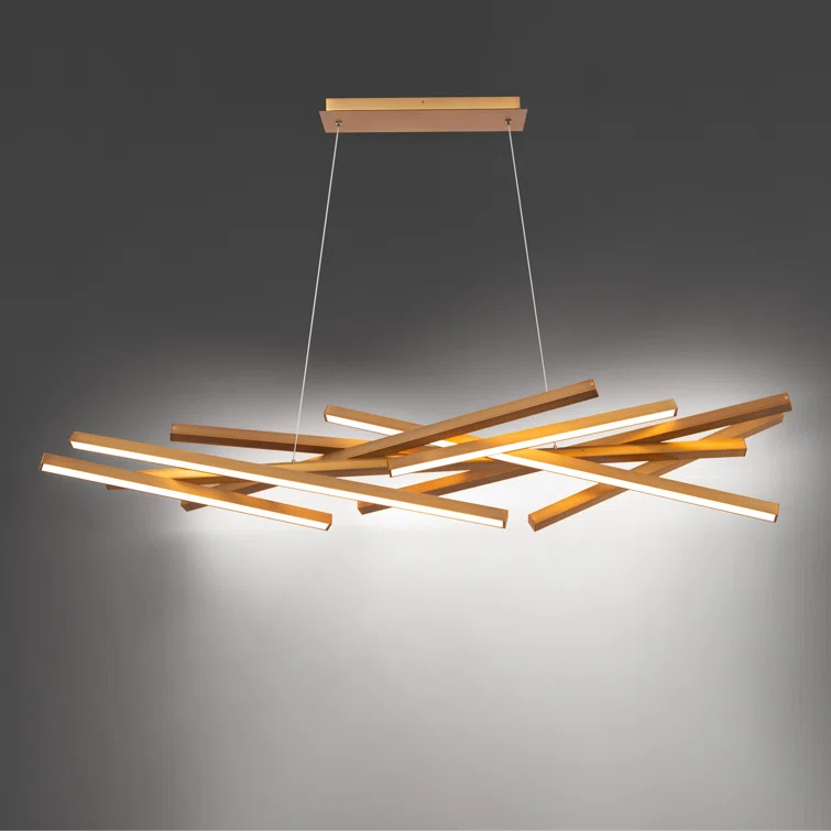 Parallax LED Dimmable Linear Pendant 3000K