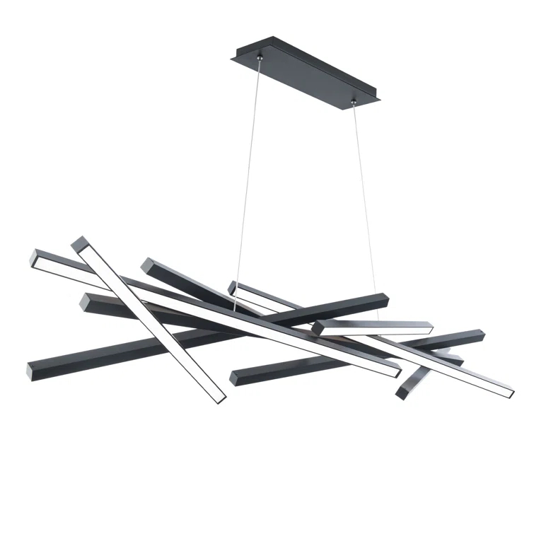 Parallax LED Dimmable Linear Pendant 3000K