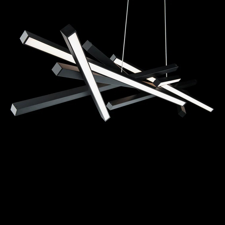 Parallax LED Dimmable Linear Pendant 3000K