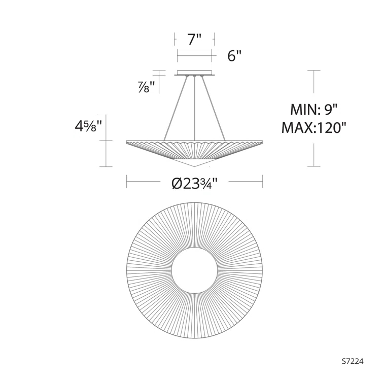 Origami 1 - Light LED Unique/Statement Pendant