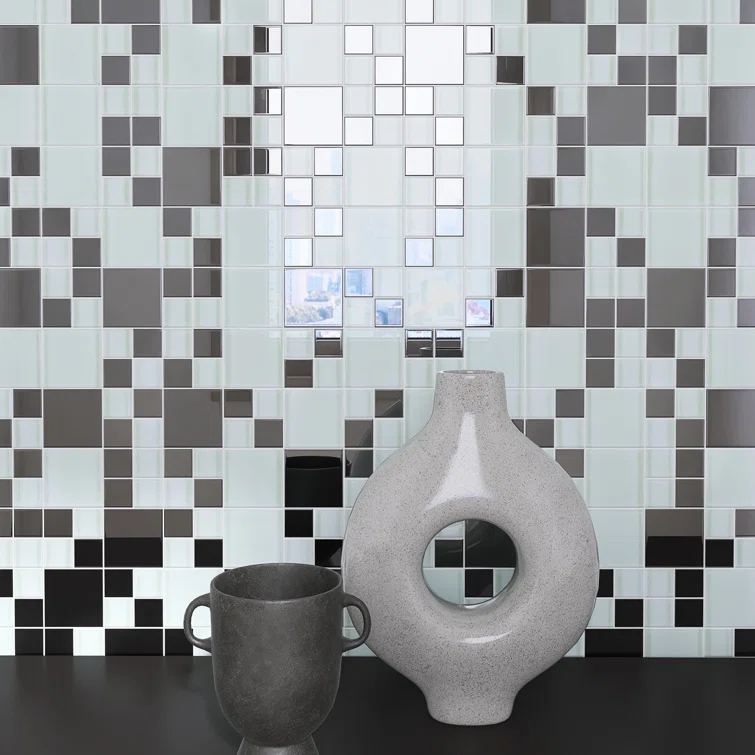 Breeze Square Versailles Mosaic Wall Tile