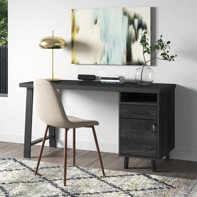 Pearcy Computer Desk with Power Outlet