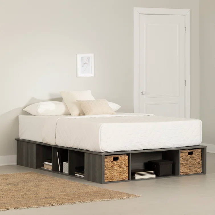 Prairie Storage Bed With Baskets