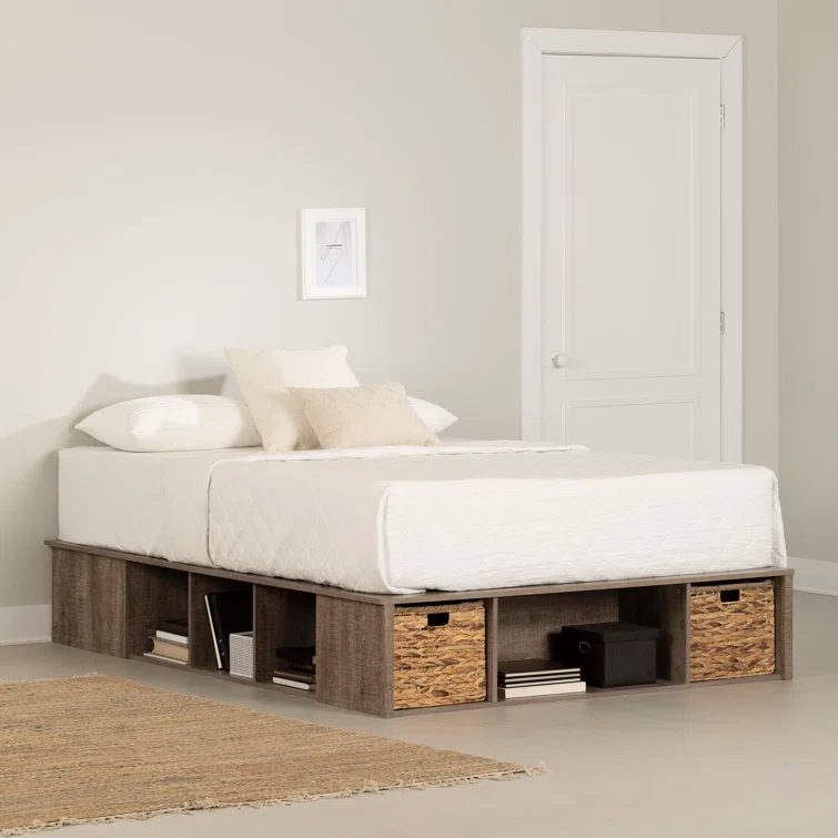 Prairie Storage Bed With Baskets