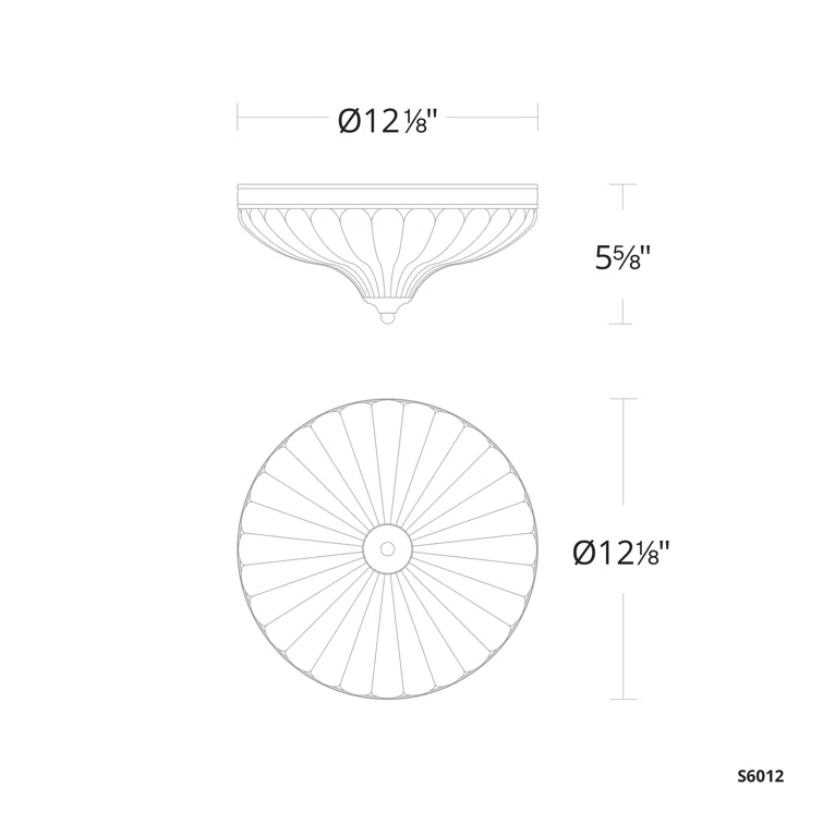Roma Crystal LED Flush Mount