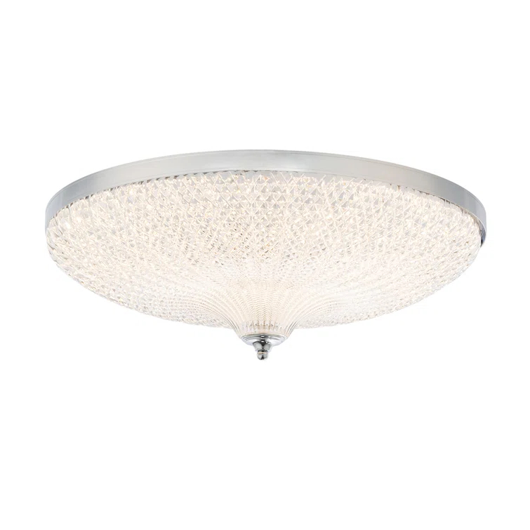 Roma Crystal LED Flush Mount