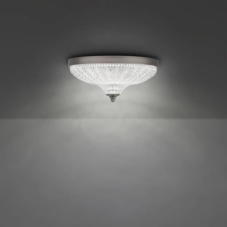 Roma Crystal LED Flush Mount