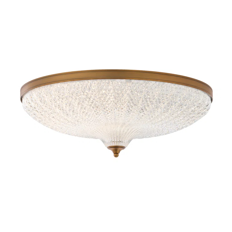 Roma Crystal LED Flush Mount