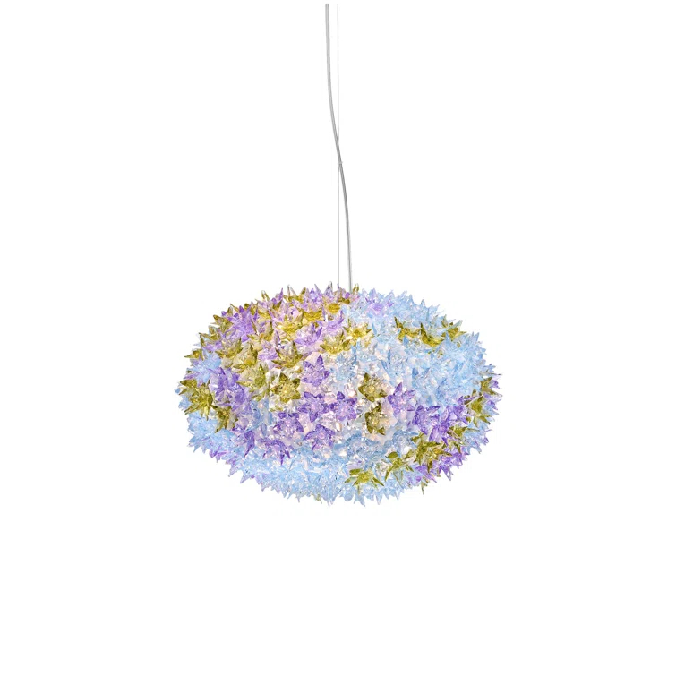 Bloom - Light Chrome Unique/Statement Pendant