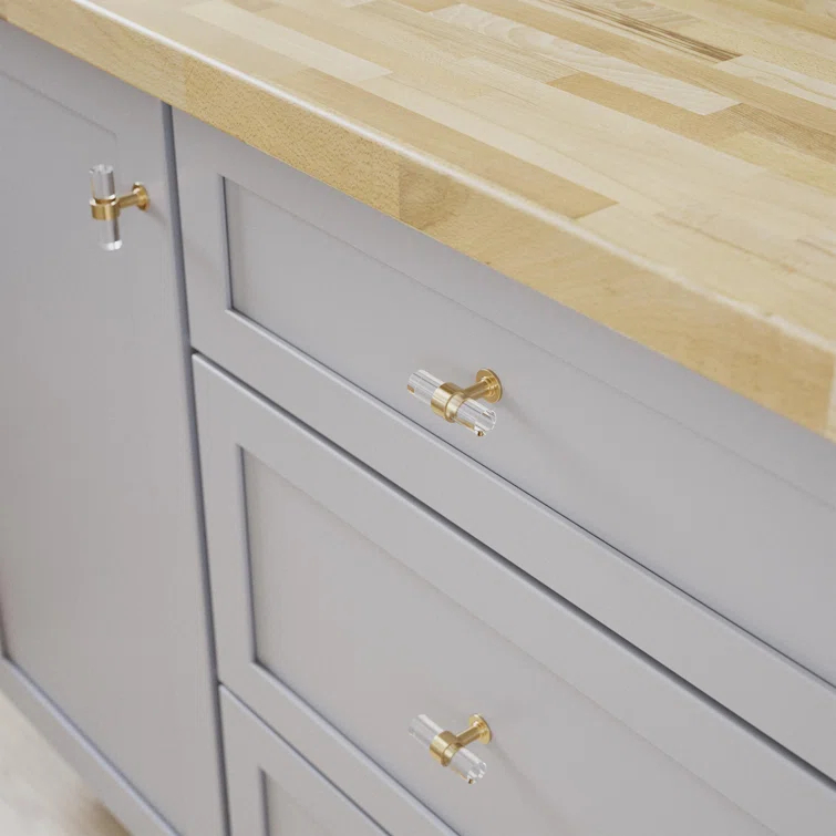 Franklin Brass Acrylic Bar Knob Multipack (Set of 5)