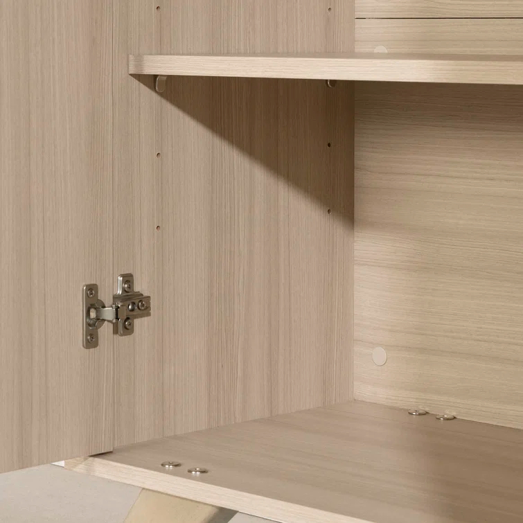 Helsy Bookcase with 2 Doors