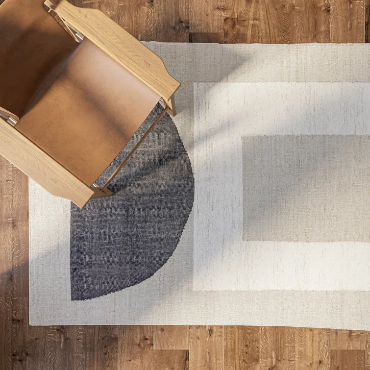 Goubi Black Wool-Viscose 10' x 14' Handmade Area Rug