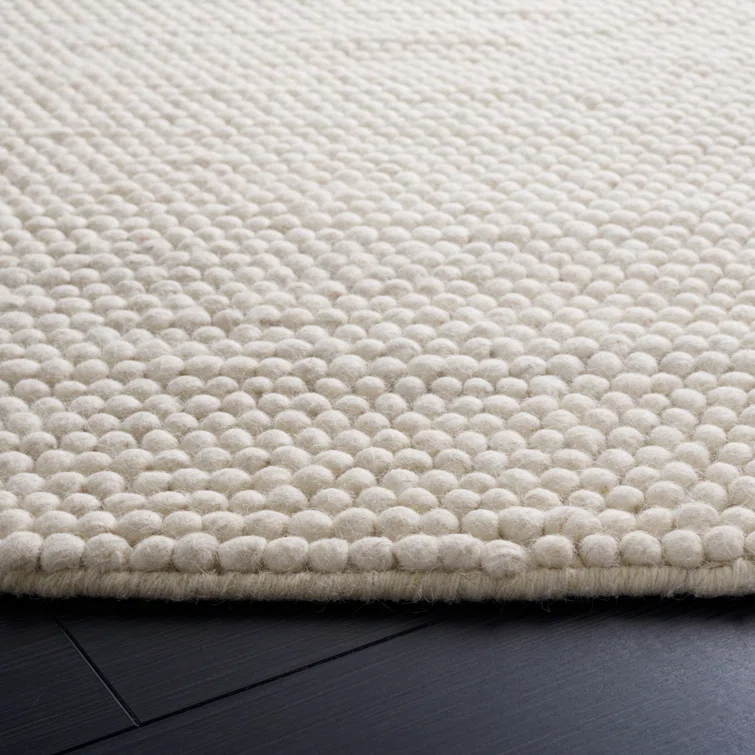 SAFAVIEH Natura Feride Geometric Area Rug, Ivory, 12' x 12' Round