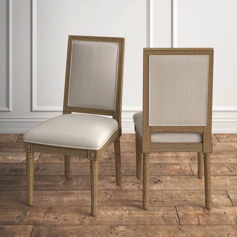 Libretto 20.5'' H Linen Upholstered Side Chair
