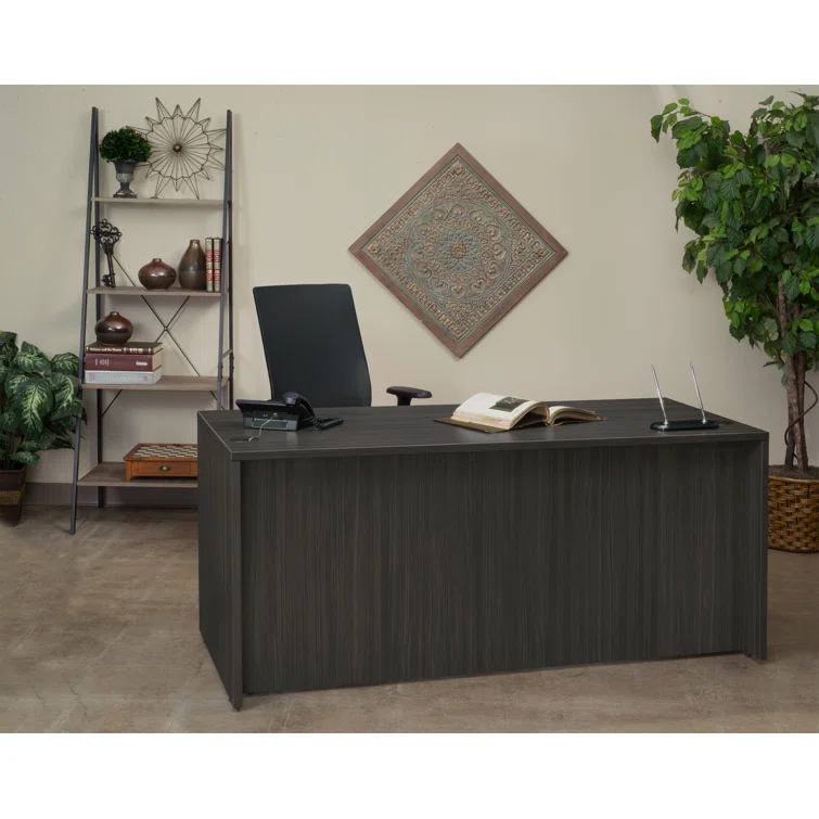 Regency Legacy Office Desk with Double Full Pedestal