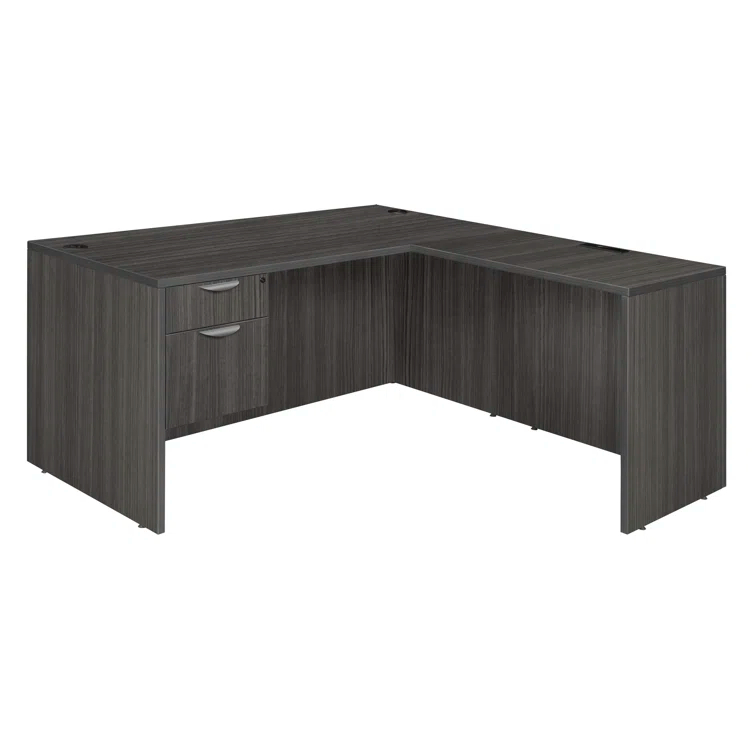 Regency Legacy L Desk with Single Pedestal Drawer Unit