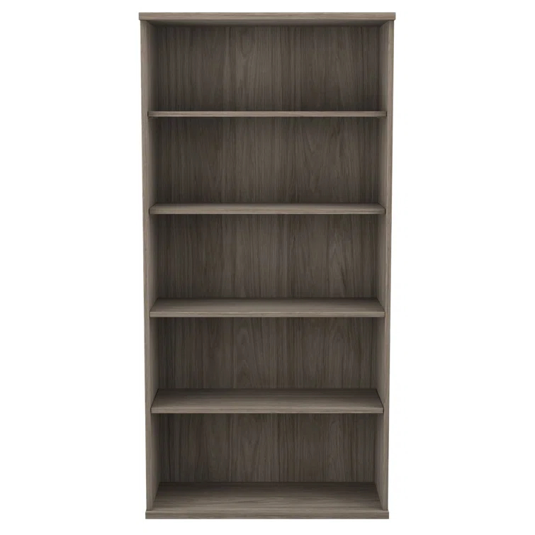 Bush Business Furniture Hybrid Tall 5 Shelf Bookcase