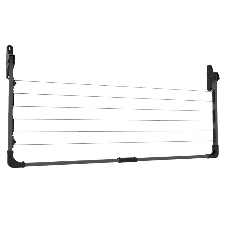 Daytek Steel Fold Down Wall-Mounted Drying Rack