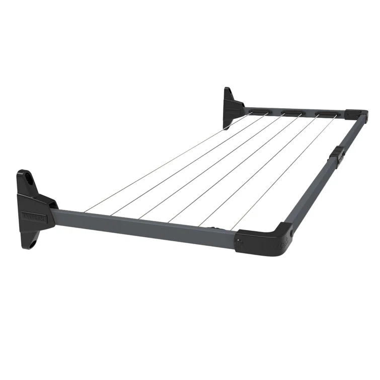 Daytek Steel Fold Down Wall-Mounted Drying Rack