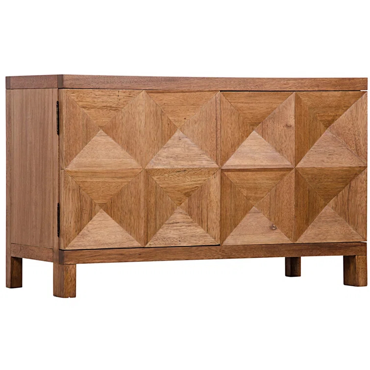 Aaran Small Cabinet - Dark Walnut