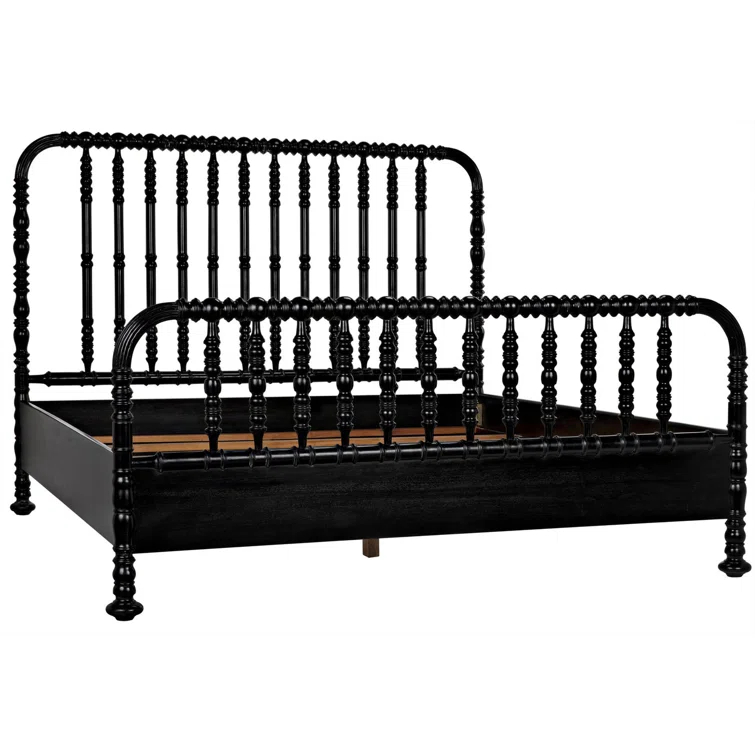 Bachelor Solid Wood Slat Bed