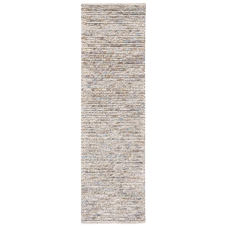 SAFAVIEH Natura Feride Geometric Runner Rug, Ivory/Multi, 2'3" x 14'