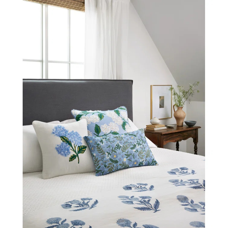 Rifle Paper Co. x Loloi Wildwood Garden 13" x 21" Pillow