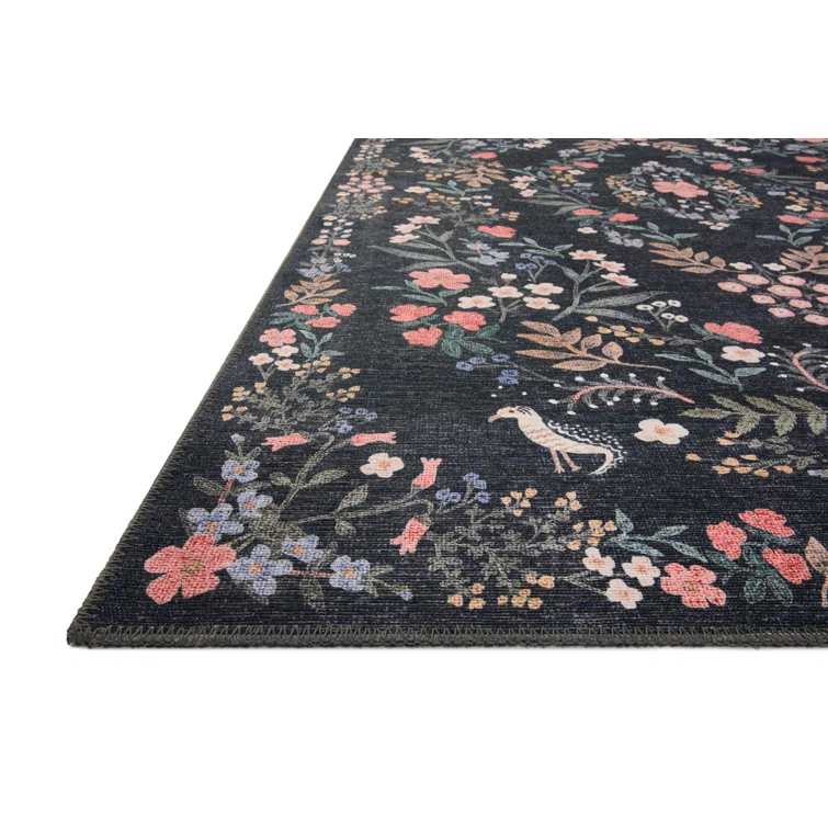 Rifle Paper Co. x Loloi Maison Tuileries Navy Rug