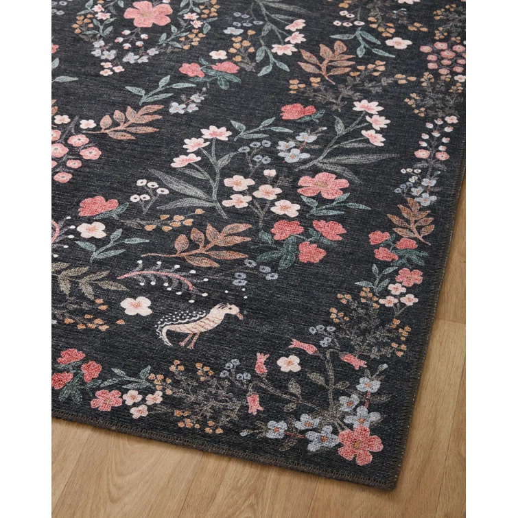 Rifle Paper Co. x Loloi Maison Tuileries Navy Rug