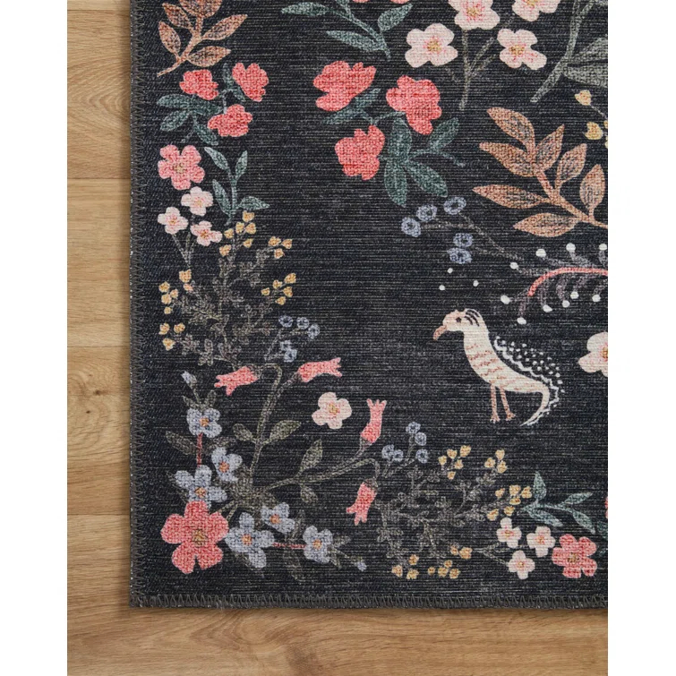 Rifle Paper Co. x Loloi Maison Tuileries Navy Rug