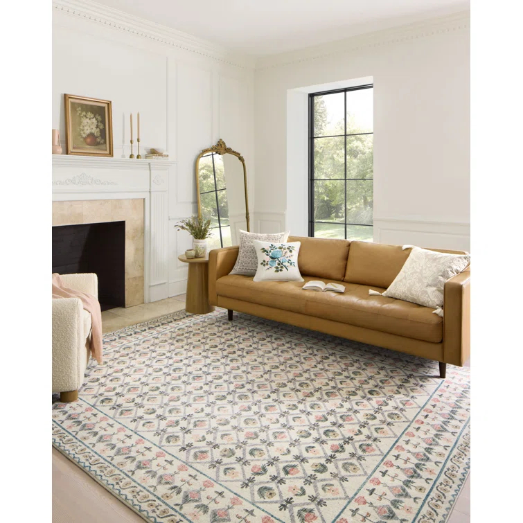 Rifle Paper Co. x Loloi Eden Rug feat. CloudPile