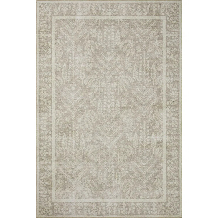 Rifle Paper Co. x Loloi Maison Bough Natural Rug