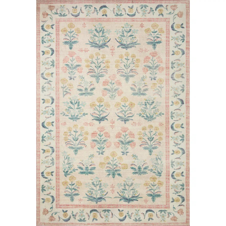Rifle Paper Co. x Loloi Eden Rug feat. CloudPile