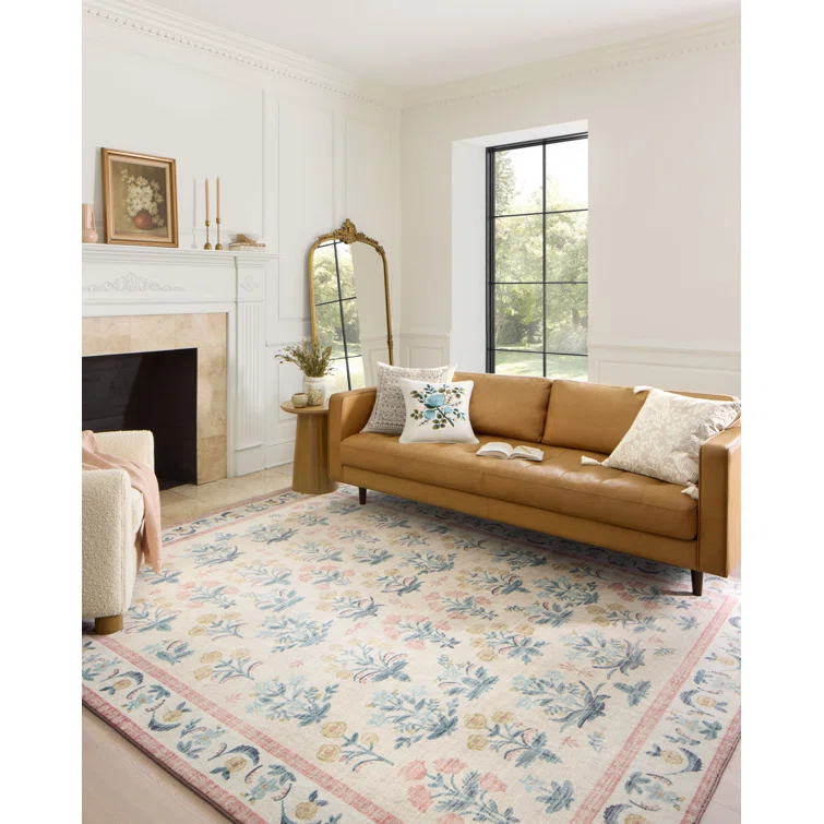 Rifle Paper Co. x Loloi Eden Rug feat. CloudPile