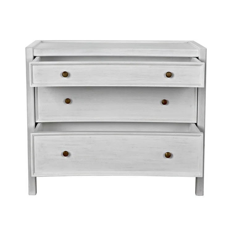 Hampton 36'' W Solid Wood Nightstand