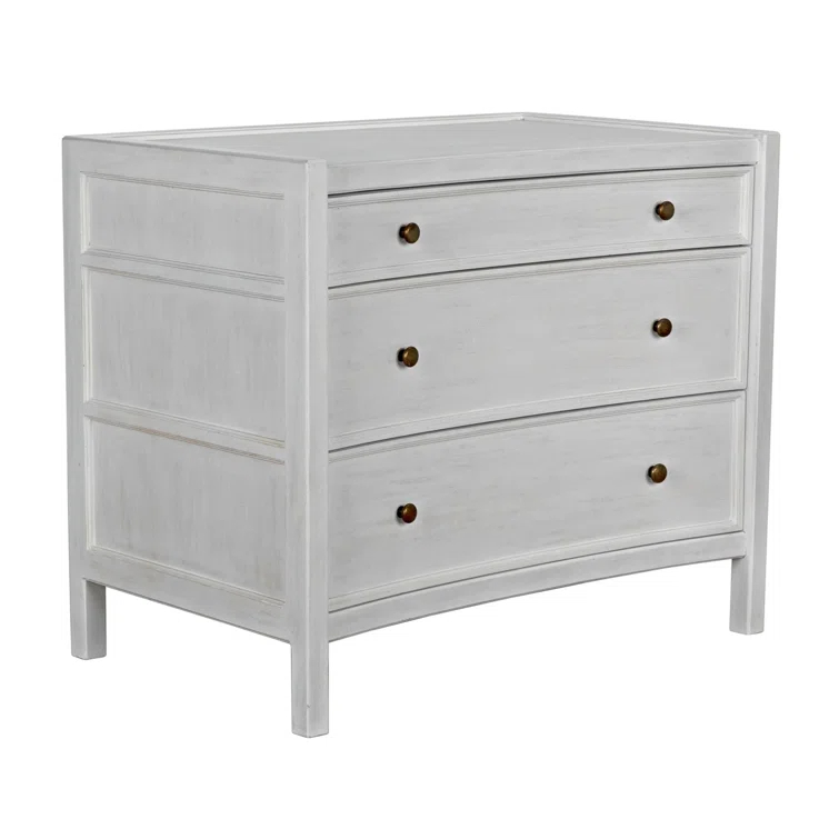 Hampton 36'' W Solid Wood Nightstand