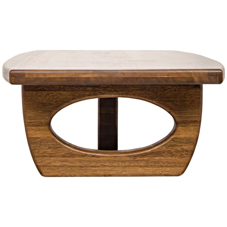 Douglas Solid Wood Top Coffee Table