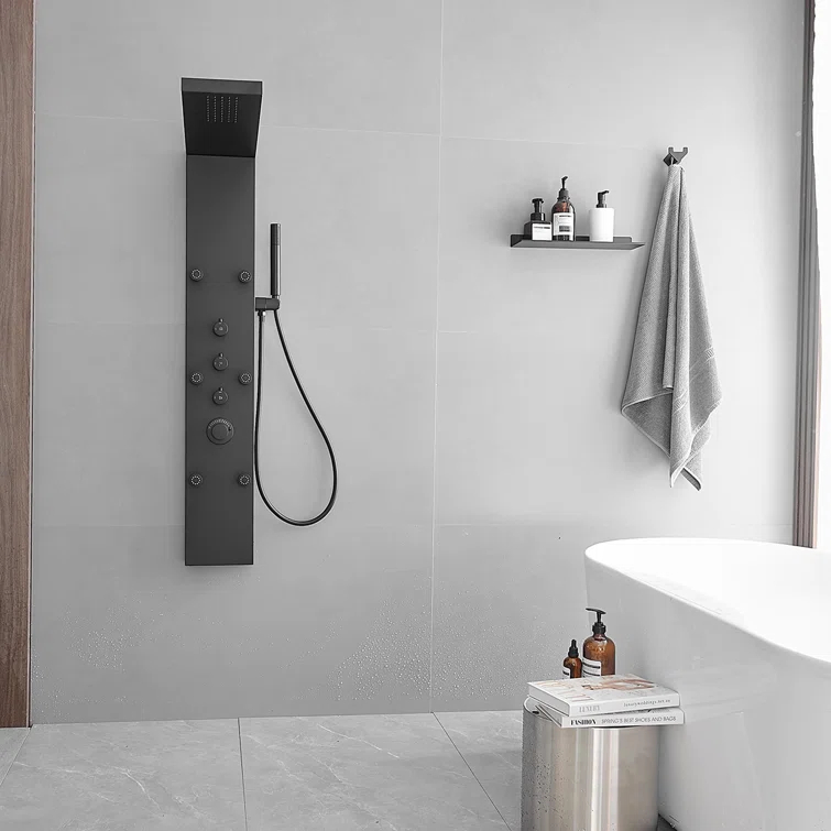 52'' Shower Panel with Fixed Shower Head