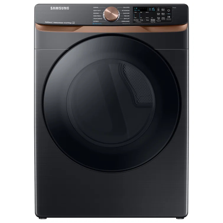 Samsung 7.5 cu. ft. Smart Electric Dryer with Steam Sanitize+ and Sensor Dry