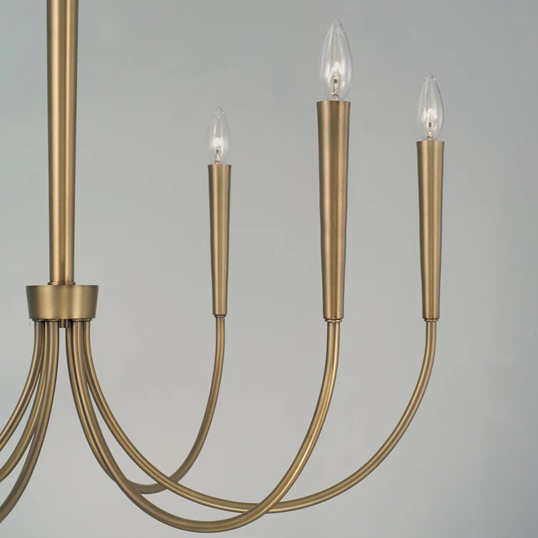 6 - Light Dimmable Classic / Traditional Chandelier